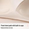 Nuodingxiu Cooling Mesh Yoga Sports Top with Built-in Bra