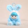 Cute Rabbit Plush Keychain Soft Vinyls Toy With PP Cotton Filling Key Chain For Bags And Car Decors 20cm Height