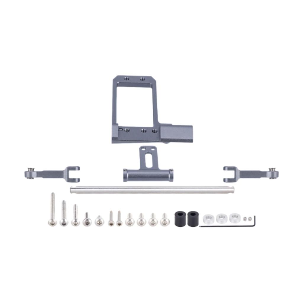 -Servo -Mount Full Hydraulic Professional Assembly 1/10 RC Crawler Lenkszylinder Kit for 1:10 Sacle