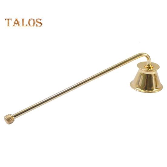 

Огнетушитель свечей из нержавеющей стали, инструмент для тушения трубы в американском стиле, элегантная нержавеющая крышка фитиля для тушения пламени свечи золотистый