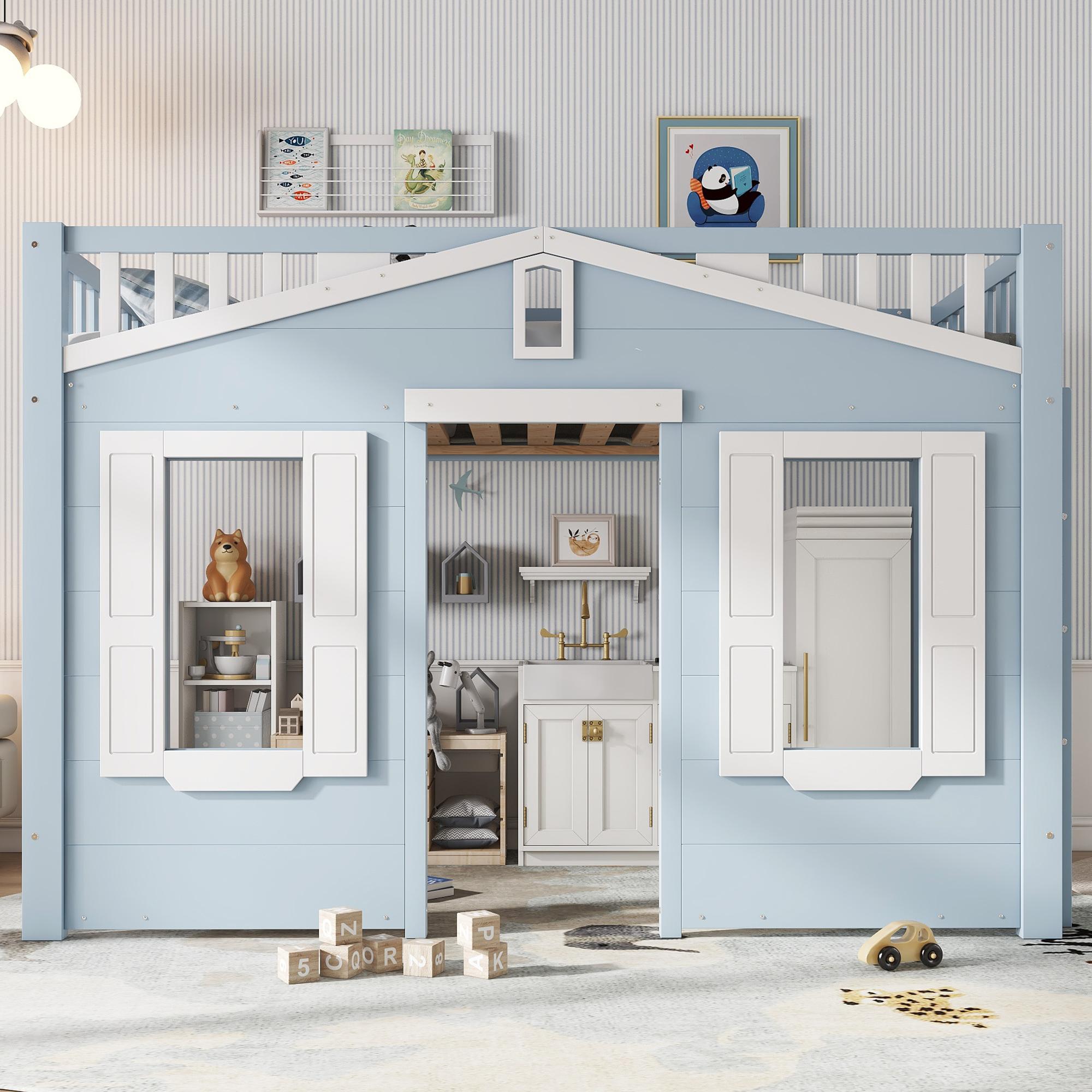 Loft Bed, Children`s Bed, Space Under