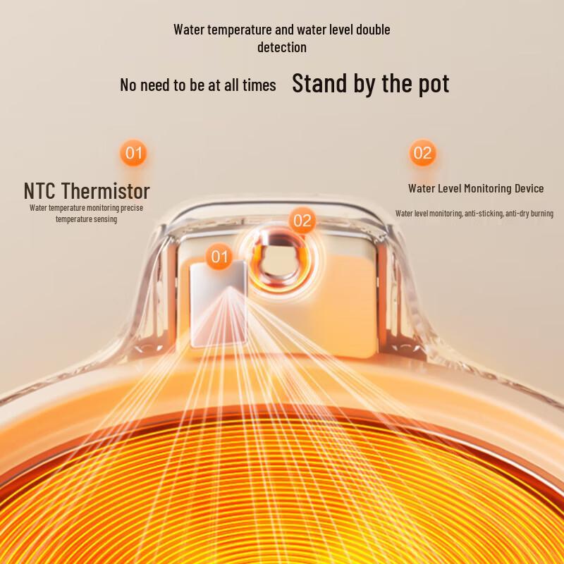 SUPOR Vše skleněná wellness konvice