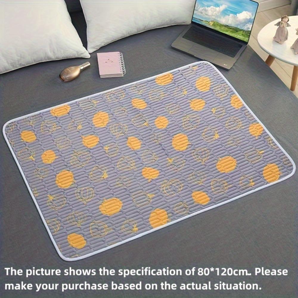 1pc Reusable,Washable Adult Urine Pad & Pet Mat - Cute Cactus & Floral Design,Lightweight Polyester Fabric,Ideal for Women'S Hygiene & Postpartum Care