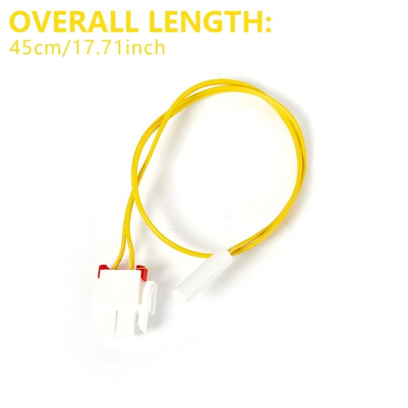 Pack of 4 Refrigerator Defrost Temperature Sensor Probe Refrigerator Temperature Sensor Suitable for Multiple Models