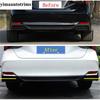 Rear Fog Lights Lamps Eyelid Eyebrow Decoration Cover Trim For Toyota Avalon  -  ABS Chrome Accessories Exterior