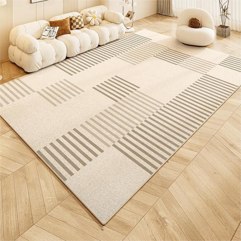 Modern Minimalist Abstract Print Area Rug Living Room Non-Slip Washable Floor Mat Bedroom Bedside Carpet