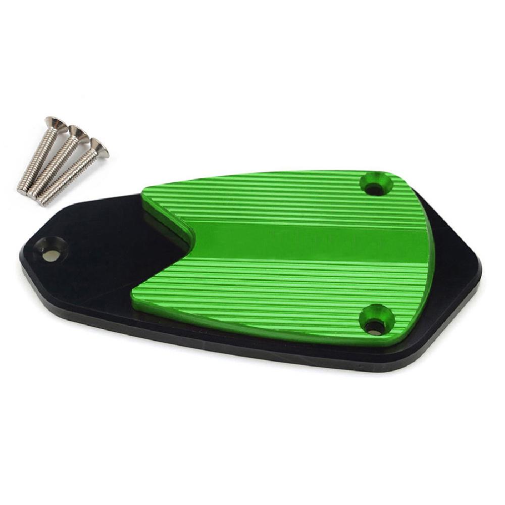 

Cnc Front Brake Clutch Fluid Reservoir Tank Oil Cup Cap For 10-17 Kawasaki Z1000