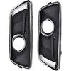 20768823 + 20768846, Pair Set Fog Light Lamp Bezel Cover, 2013-2014 Compatible with Chevrolet Malibu Eco