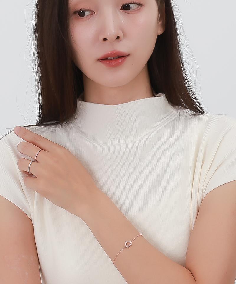 Blancier Romantic Heart Bl253B1200 Women'S Bracelet