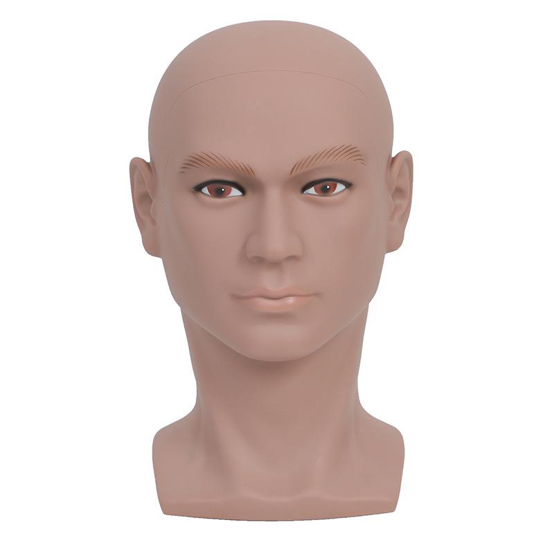 

Лысая голова манекена для демонстрации шлемов, очков, шарфов, шляп и защитных очков