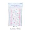 80 sheets Fragmented pastoral style sticky note paper, European and American floral style hand tent base material