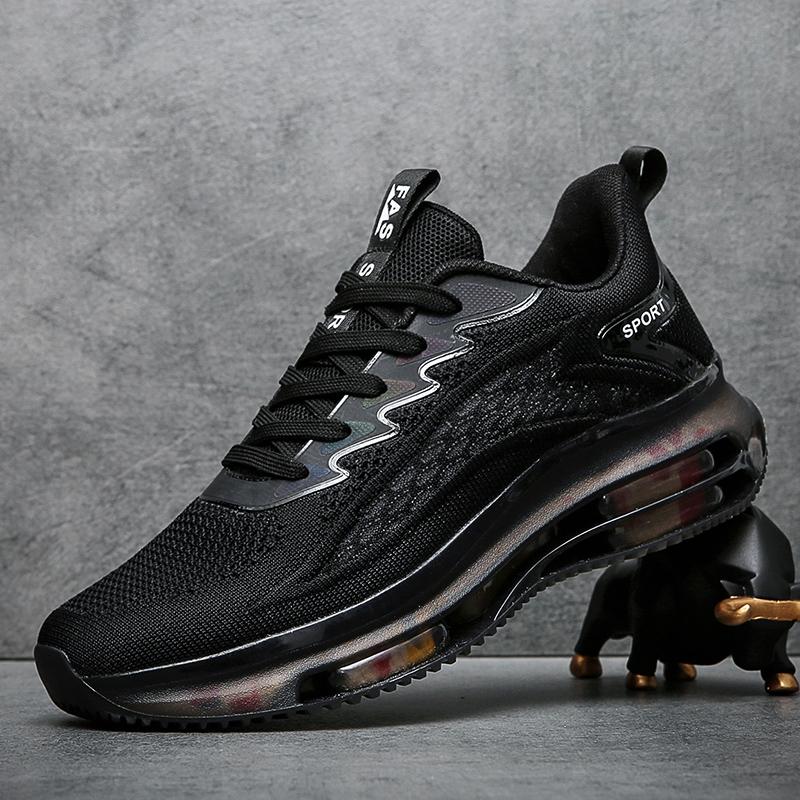 2024 Men's Mesh Breathable Rubber Air Cushion Sneakers Breathable Outdoor Shoes