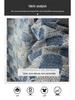 Checkered Light Luxury Unisex Denim Jacket for Spring & Autumn