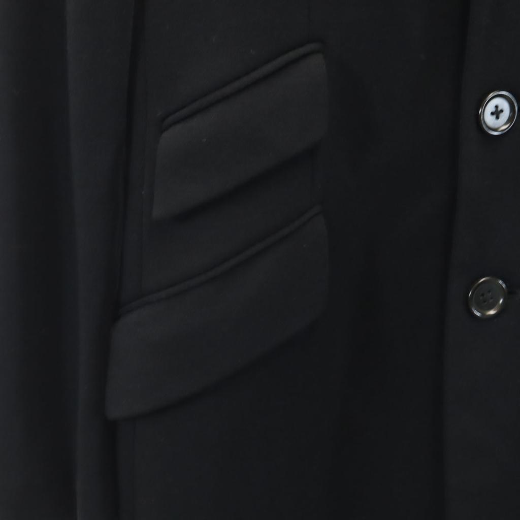 RALPH RALPH LAUREN Wool Chester Coat 7 Black Impact 21 Women Used