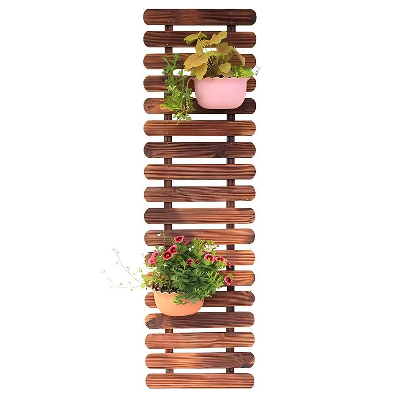 1/2/3pcs Solid Wood Flower Frame For Indoor Outdoor Plants Large Planters Rack Bohemian 30x30cm