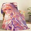 Nicole Reeyn Genshin Impact Blanket Soft Throw Blanket for Home Bedroom Bed Sofa Picnic Travel Office Rest Cover Blanket Gift