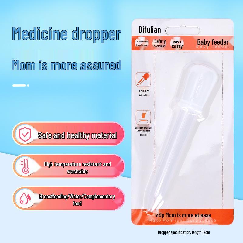 Children's Silicone 5ml Medicine Dropper & DIY Baking Tool with Scale