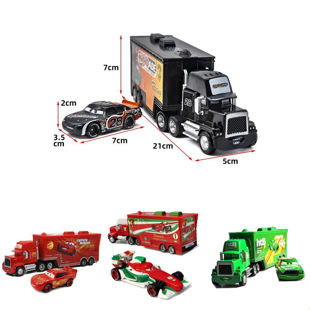 Racing Cars Mc Uncle Mcqueen Roadblock Cool Sister 95 Cargo Car For Imaginative Play And Fun