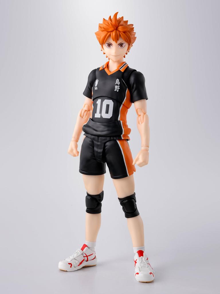 TAMASHII NATIONS Hinata approximately PVC ABS painted action figure S.H.Figuarts Haikyu!! Shoyo, 145mm, &