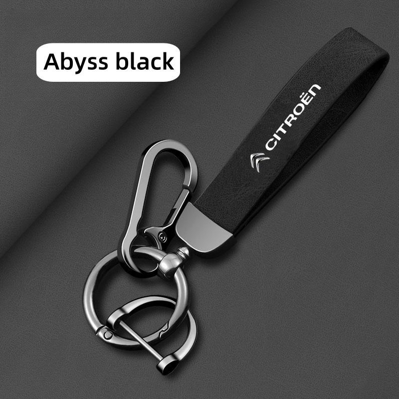 

Alloy Leather Car KeyChain Key Ring For Citroen C1 C2 Vts C4 Saxo C4L C3 C5 Aircross C6 C8 Xsara Picasso Berlingo Cactus C3-XR