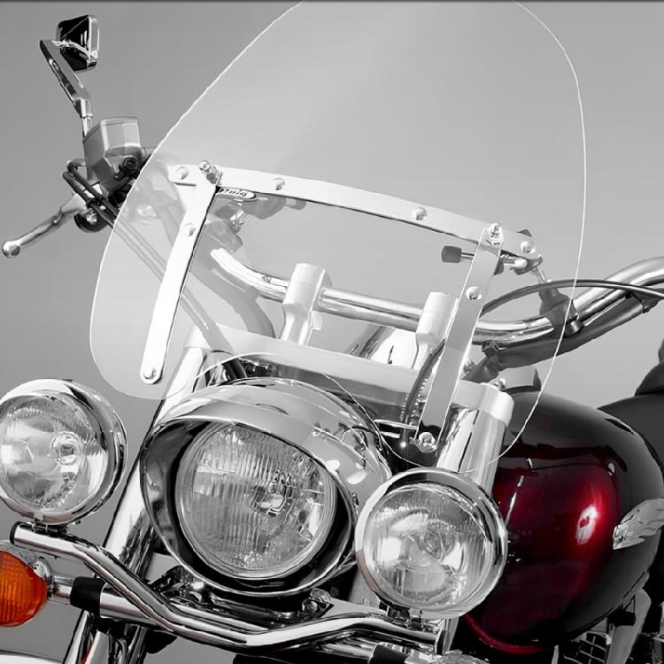 Unique Motorcycle Wind Protectors Windscreen Spoiler Retro Inspired High Durability for Outdoor Enthusiasts Bike Lovers