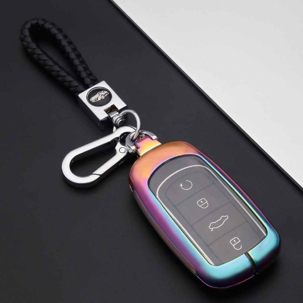 Premium Metal Key Case for Chery Tiggo 8 Plus and Arrizo 5 Plus Cars