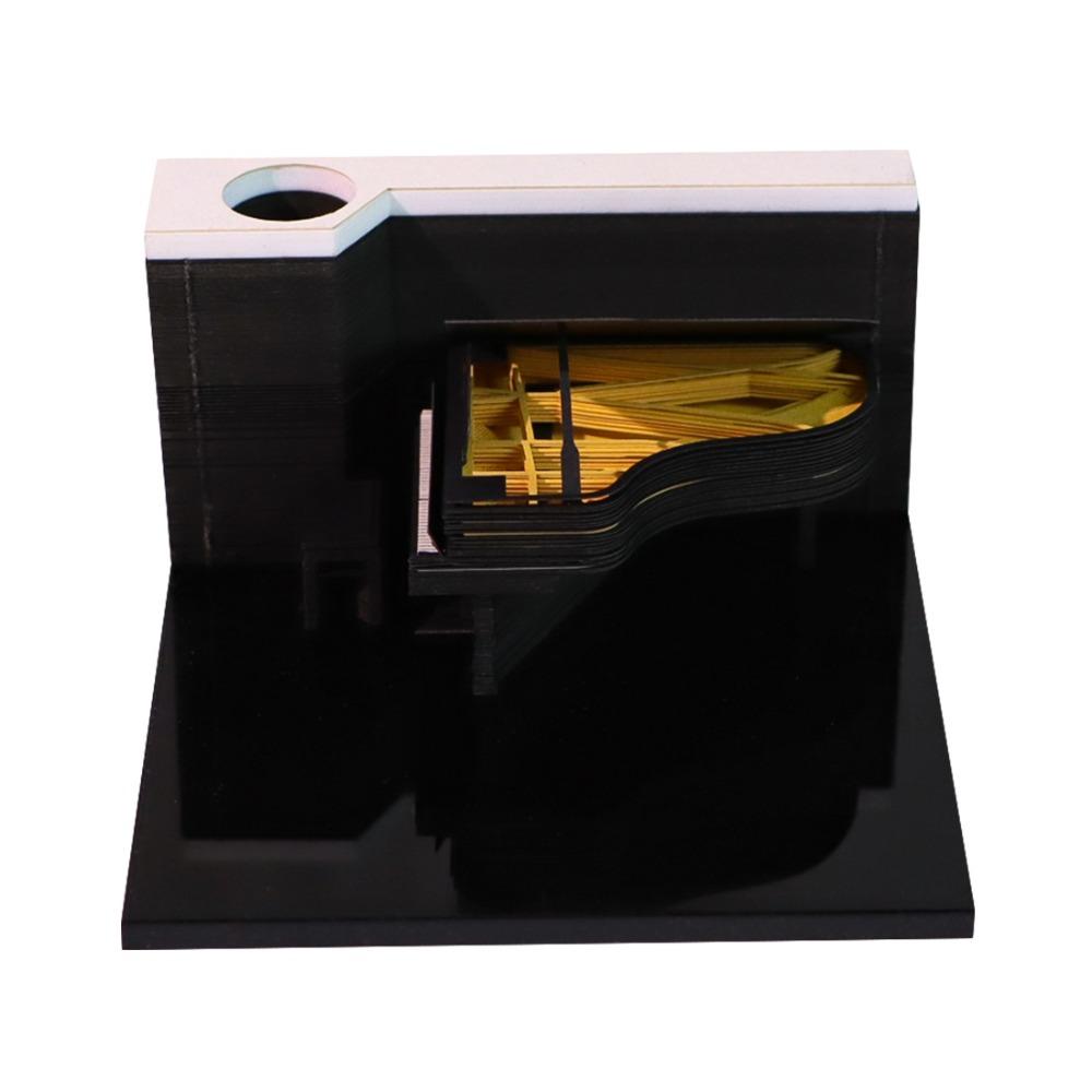 Notizblock-Kalender „Zauberschloss mit Lichtern“ 2026 Wochenkalender Kreativer Papierskulptur-Kalender