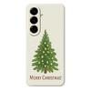 For Samsung Galaxy A56 5G Case Christmas Tree Pattern Printing Straight Edge TPU Phone Back Cover