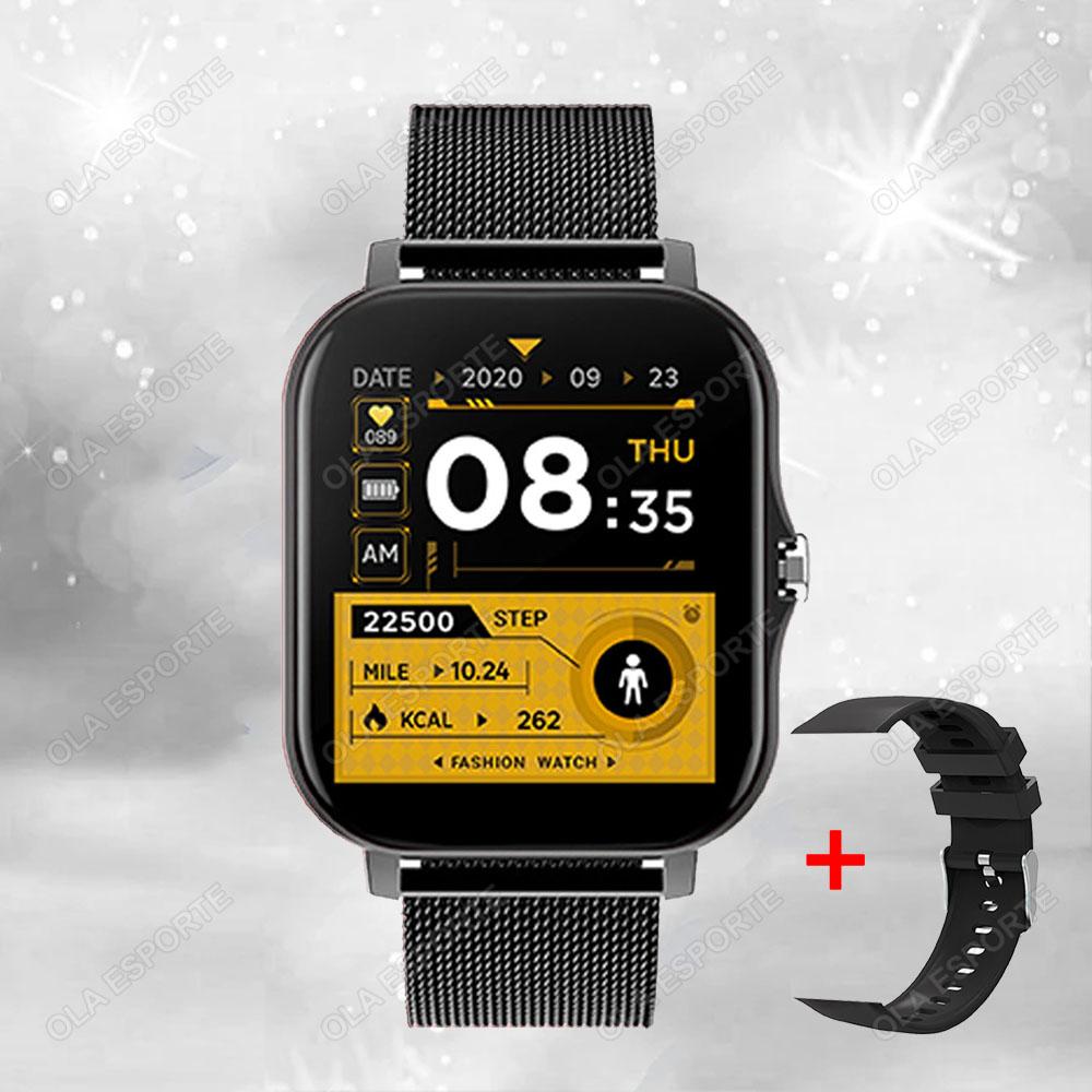 New Smart Watch 1.83'' Full Screen Bluetooth Talk Blood Oxygen/Blood Pressure Monitor Smartwatch for Women Men Holiday Gift