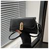 Pu Small Square Crossbody Bag With Stitching For Daily Casual Wear