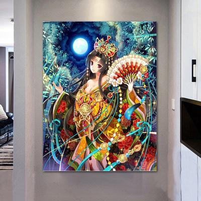 Diamond Embroidery Japanese Anime Girl Diy Diamond Painting Cross Stitch Home DecorHobby Crafts