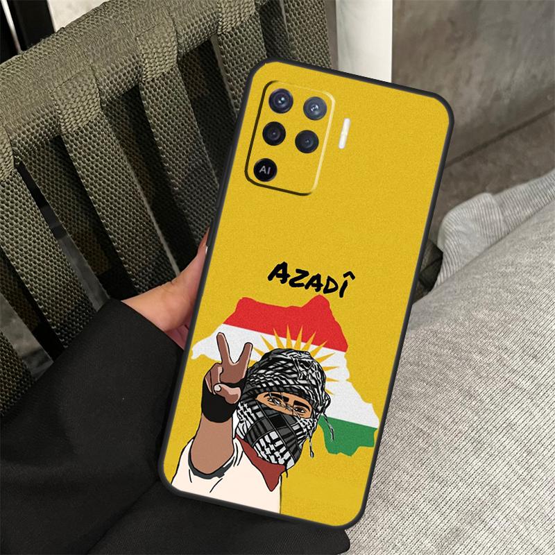 

Kurdistan Flag Case For Oppo A78 A98 A80 A40 A60 A18 A38 A58 A15 A17 A77 A74 A94 A54 A57S A16 A76 A96 Cover OPPO A57 5G