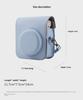 Fuji Polaroid Mini 12 Solid Color Camera Bag with Back Pocket & Magnetic Closure