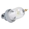 Air Compressor Filter Oil Water Separator with Transparent Cup High Filtering Accuracy 0.63MPaQSL‑25 G1