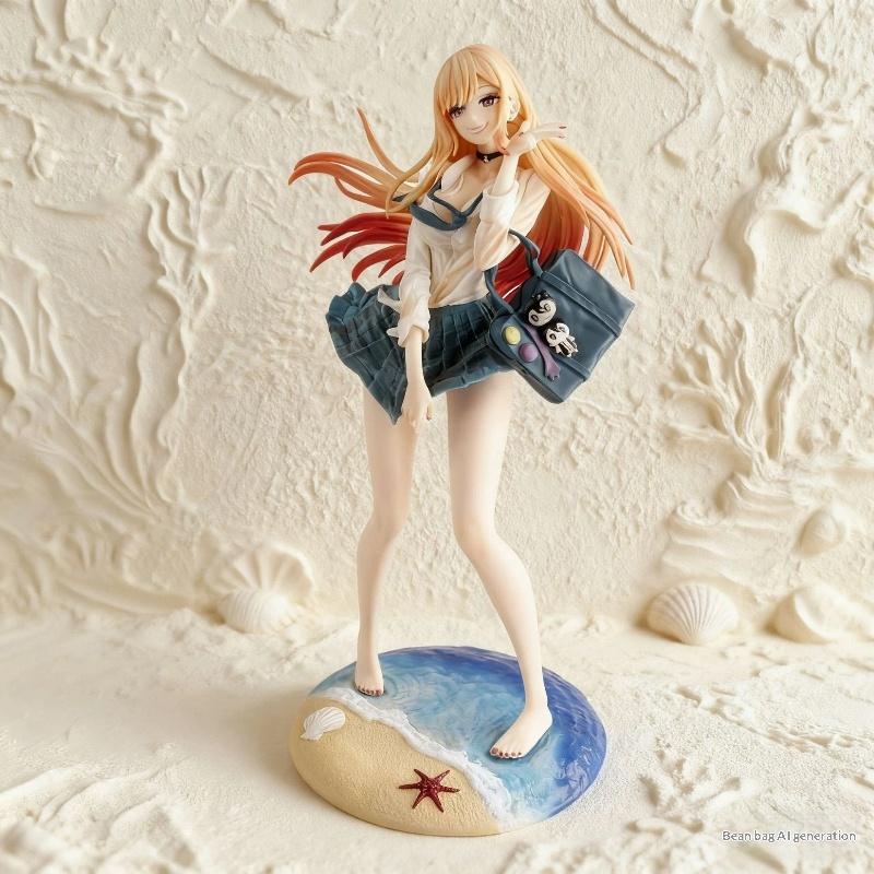 New 27Cm Anime Figure Transformation Doll Falling In Love Kitagawa Marin Desktop Decoration Model Collectible Toys For Fans
