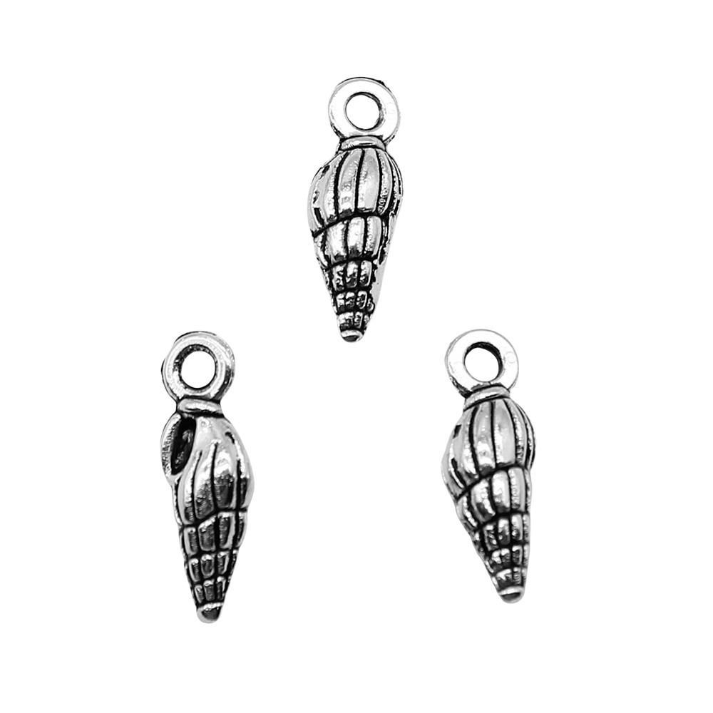 Shell Charms Multi Color Alloy Pendants For Beach Themed DIY Jewelry Accessories