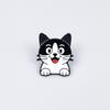 Calico Cat Cartoon Brooch - Cute Backpack Decoration & Fashion Metal Badge