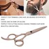 Hair Cutting Scissors Stainless Steel Comfortable Grip Hairdressing Scissor for Barber Shop Rose Gold