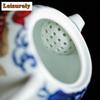 150ml Chinese Dragon Fish Teapot Zen Dargon Egg Pot Tea Soaking Kettle with Ball Hole Kung Fu Tea Tea Items Supplies Decoration