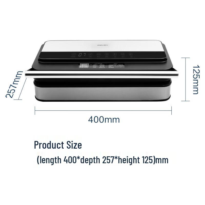 Deli LM891 Automatic Commercial Vacuum Sealer CN Plug (adapter Included)