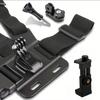 with Chest Strap Chest Mobile Phone Holder Action Camera Bracket for GoPro/iPhone/Samsung