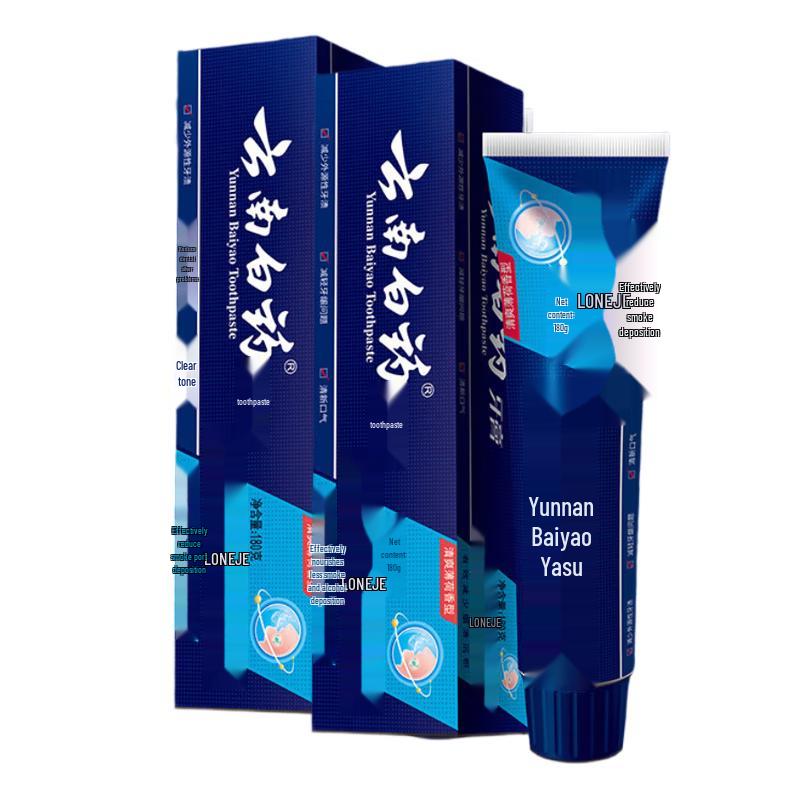 Yunnan Baiyao Langjian Fresh Breath & Stain Removal Toothpaste