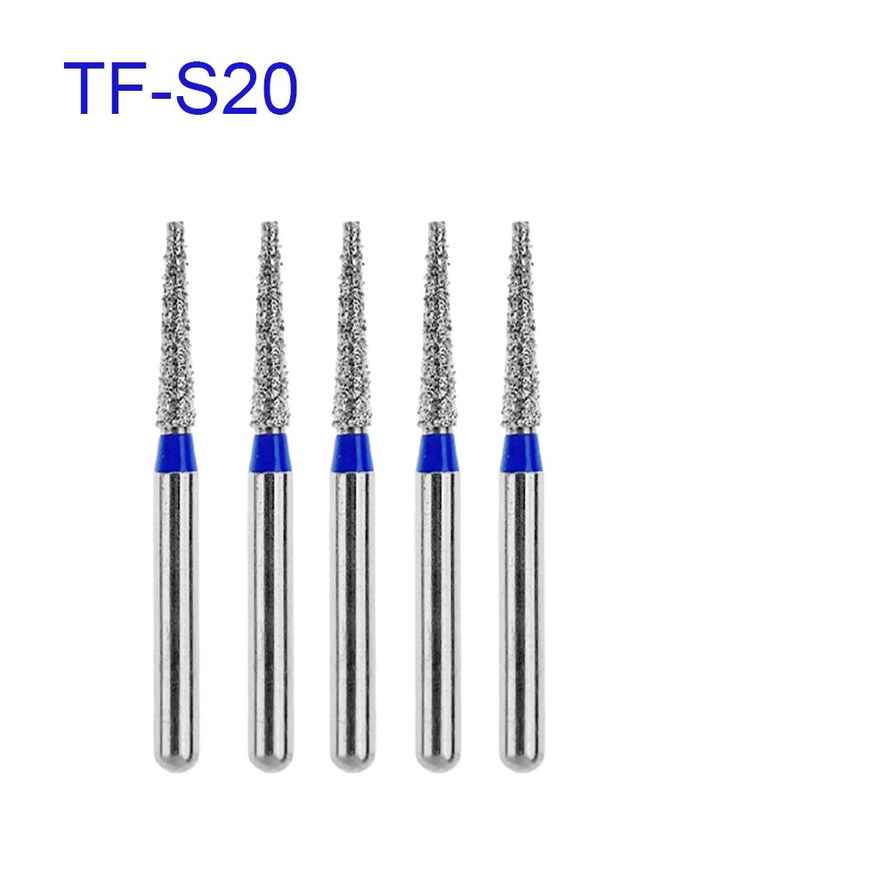 5Pcs/Pack, Jnsur Dental Diamond Burs Dental Drills For High Speed Handpiece Fg Dia 1.6Mm Dental Lab Technican Dentistry Material