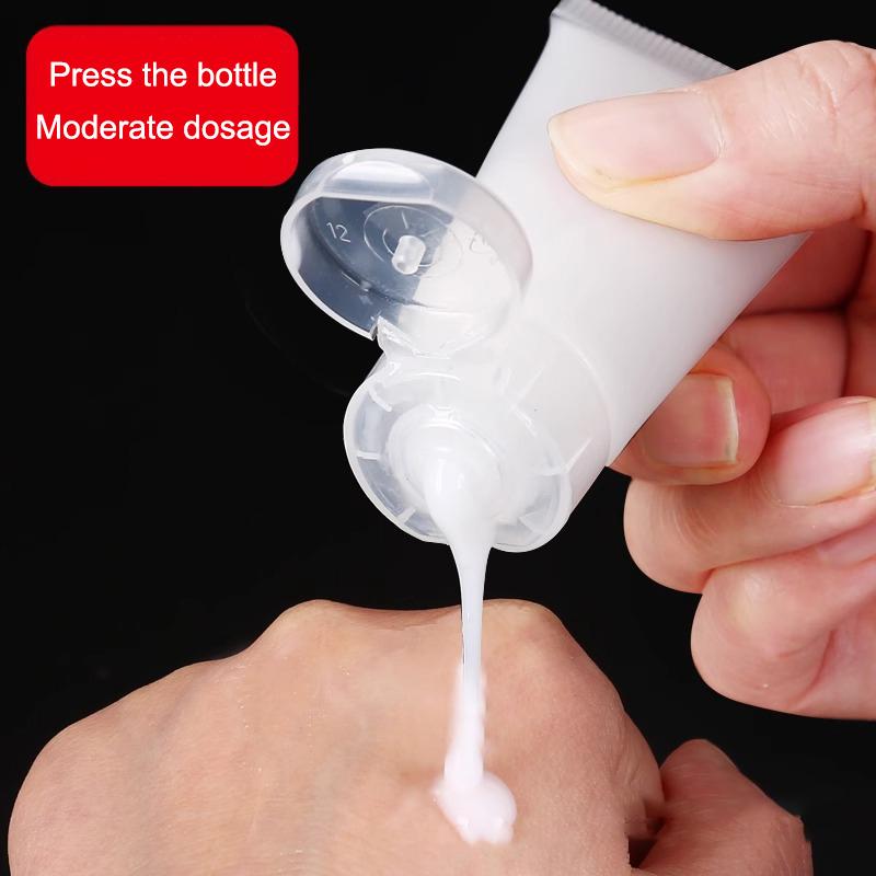 10Pcs 15Ml-100Ml Empty Squeeze Containers Pe Lip Gloss Tubes Bottle Sample Bottle Refillable Lip Gloss Cream Tube Diy Container