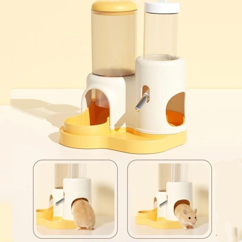 Large Capacity Hamster Water Dispenser Leak-Proof Automatic Feeder Business Trip