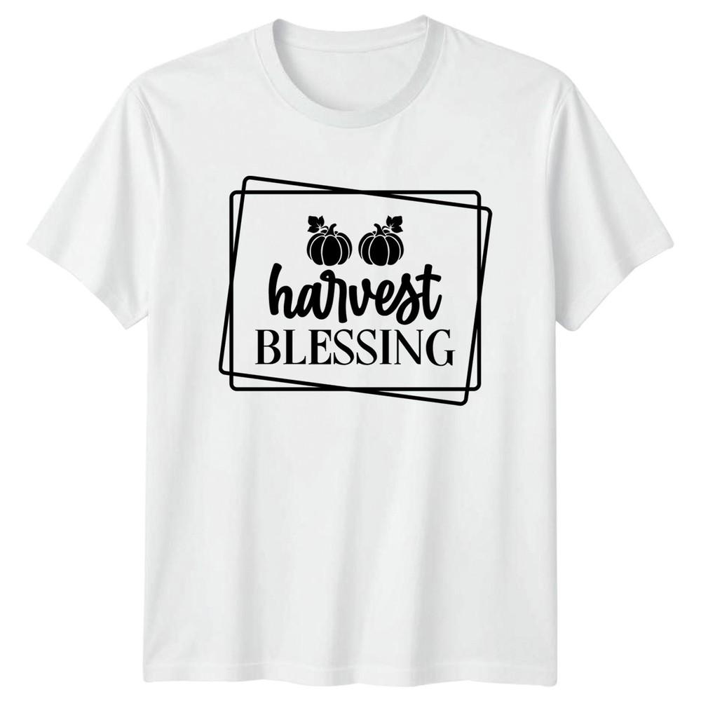 Harvest Blessing TShirt Farmhouse Thanksgiving Autumn S