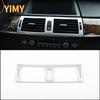 For BMW X5 X6 E70 E71 2008-2013 ABS Plastic Car Styling Gear Shift Central Control Panel Air Vent Outlet Cover Interior