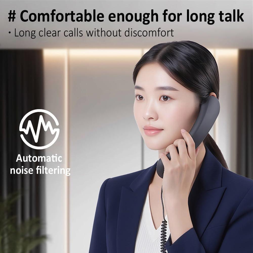 Type-C Phone Handset with Microphone Handheld Cell Phone Receiver High Quality Telephone Handset
