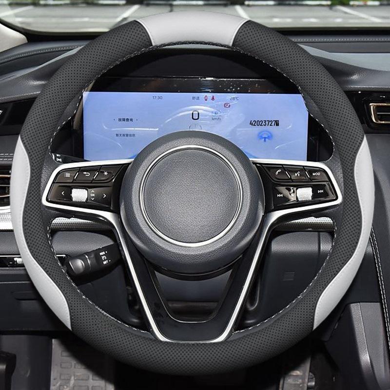 Ideale L7/L8/L9/MEGA/ONE Lenkradabdeckung: Antibakteriell, Fleckenabweisend, Atmungsaktiv, Ultradünn, Original-Autofarbe