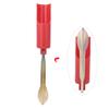 4PCS Red 32cm Foldable Fishing Rod Ground Inserted Holder Stand Pole Bracket Tackle Accessory32x4x3.3x15.5cm